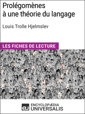 cover image of Prolégomènes à une théorie du langage de Louis Trolle Hjelmslev